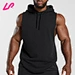 Upgrade your workout gear with our sleeveless sweatshirt.